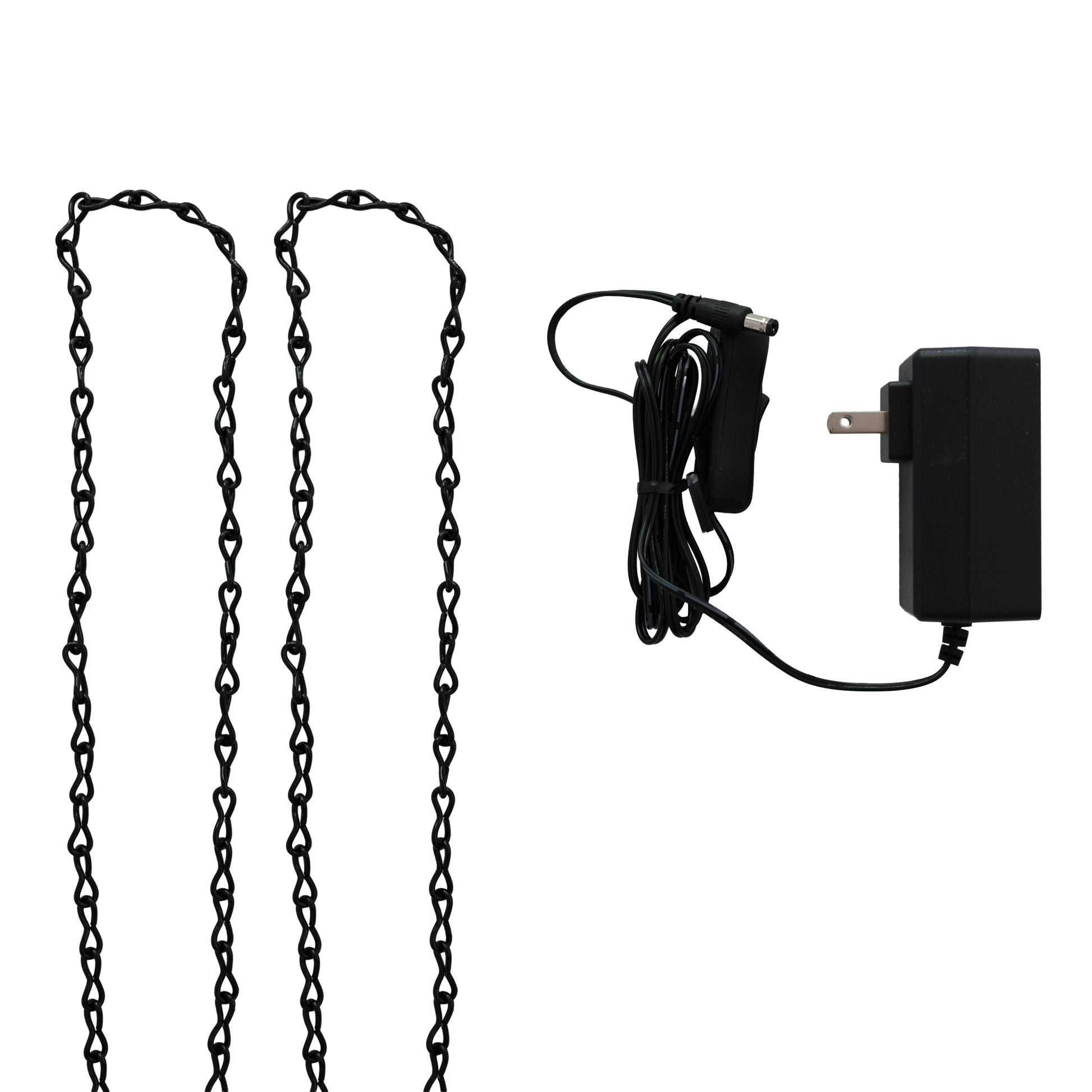 Sinless Vodka Cocktails LED sign hanging kit with black chains and power adapter for neon bar wall light installation